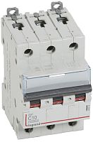 Выключатель автоматический Legrand DX3-E 10000 3п 10А C 16кА картинка